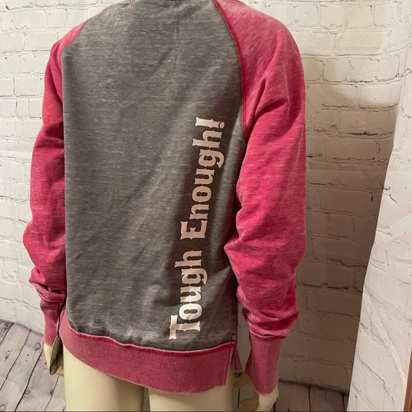 Breast Cancer Awareness Sweater size large. Zen by J.America - Picture 8 of 16